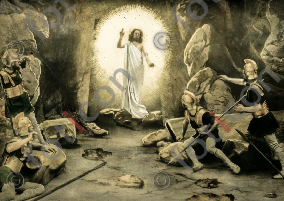 Die Auferstehung | The resurrection - Foto foticon-simon-105-098.jpg | foticon.de - Bilddatenbank für Motive aus Geschichte und Kultur